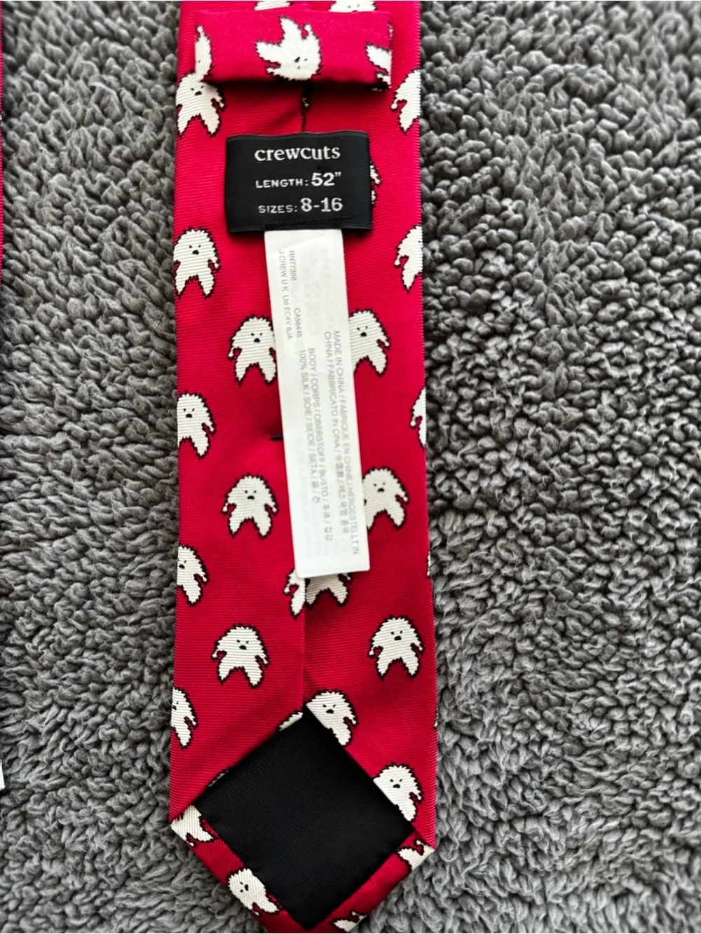 Crewcuts Silk Tie - Boys Size 8-16 (52”)